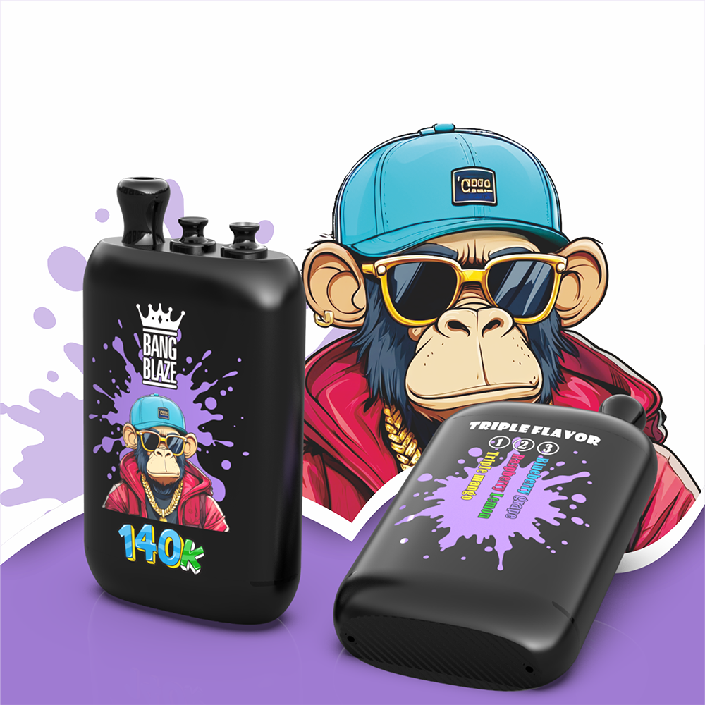 Bang Blaze 140K 140000 Puffs 3 in 1 Einweg Vape - Triple Mango & Raspberry Lemon & Blueberry Grape