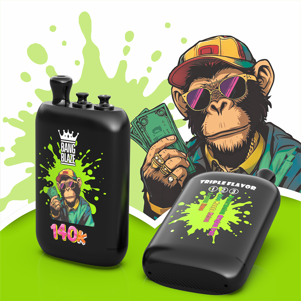 Bang Blaze 140K 140000 Puffs 3 in 1 Einweg Vape - Lemon Lime & Aloe Mango Melon & Watermelon Dragon Fruit