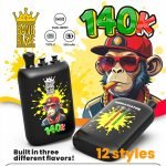 Bang Blaze 140K 140000 Puffs 3 in 1 Wiederaufladbarer Einweg Vape - Banana Ice & Strawberry Ice Cream & Watermelon Berry