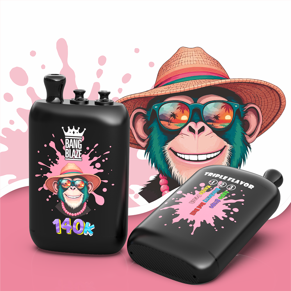 Bang Blaze 140K 140000 Puffs 3 in 1 Einweg Vape - Mango Peach & Blueberry & Apple Grape