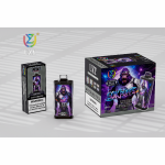 UZY Crystal Star 60K 60000 Puffs Einweg Vape LED Smart Screen Quad Mesh Coil UZY 60000 Crystal Vape e zigarette