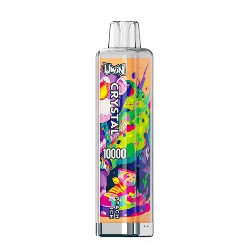 Uwin Crystal 10k 10000 Puffs Einweg Vape RGB Lights Crystal Design Uwin 10000 Crystal Vape e zigarette
