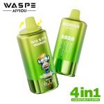 Waspe Aiviou 100k 100000 Puff 4 in 1 Einweg Vape LED Smart Screen Quad Mesh Coil Waspe 100000 4 in 1 Puff Vape e zigarette 7