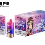Waspe Aiviou 100k 100000 Puff 4 in 1 Einweg Vape LED Smart Screen Quad Mesh Coil Waspe 100000 4 in 1 Puff Vape e zigarette 7