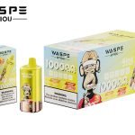 Waspe Aiviou 100k 100000 Puff 4 in 1 Einweg Vape LED Smart Screen Quad Mesh Coil Waspe 100000 4 in 1 Puff Vape e zigarette 7