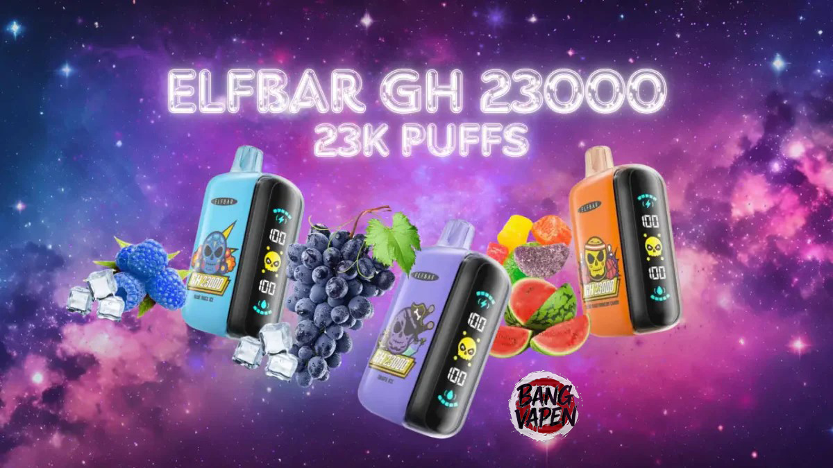 ELF BAR GH23000 Disposable Vape 23ml E Liquid 5% Nikotin