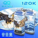 QQ Bang 120k 120000 Puffs Einweg Vape Digital Screen Mesh Coil QQ Bang 120000 120k Puff Vape e zigarette