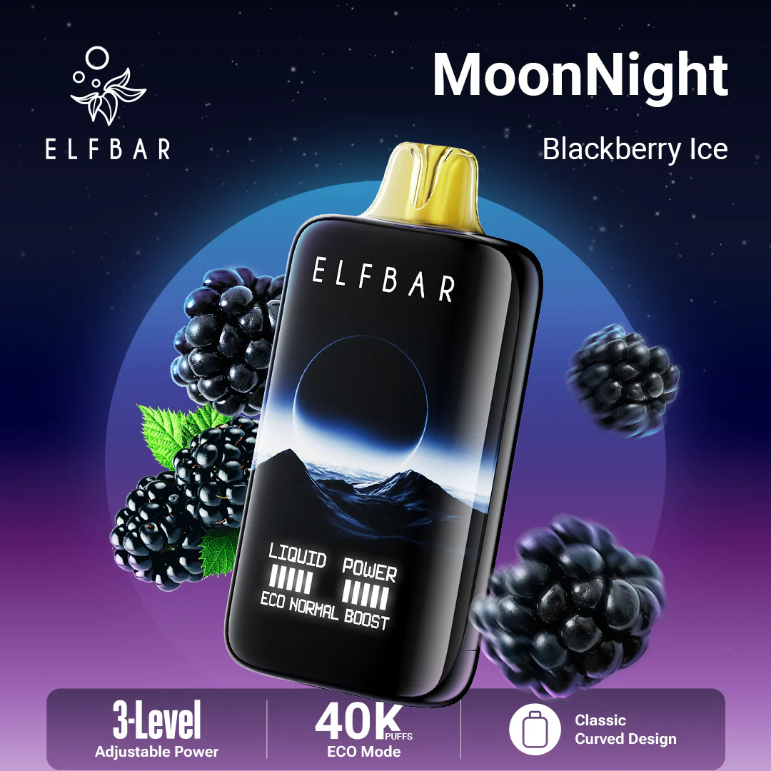 Elf Bar Moon Night 40000 Einweg Vape 40k Züge