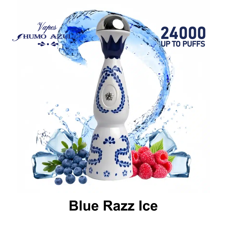 Humo Azul 24000 24k Puffs Einweg Vape Mesh Coil Humo Azul 24k Puff Vape e zigarette Blue Razz Ice Humo Azul 24000 24k Puffs Einweg Vape Mesh Coil Humo Azul 24k Puff Vape e zigarette