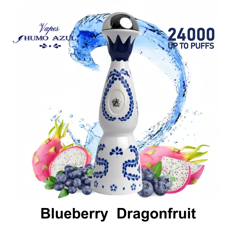 Humo Azul 24000 24k Puffs Einweg Vape Mesh Coil Humo Azul 24k Puff Vape e zigarette Blueberry Dragonfruit Humo Azul 24000 24k Puffs Einweg Vape Mesh Coil Humo Azul 24k Puff Vape e zigarette