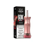 AL Fakher Crown Bar E Hose X 60K 60000 Puffs Einweg Vape Screen Display 0.6ohm Mesh Coil AL Fakher 60K Puff Vape e zigarette