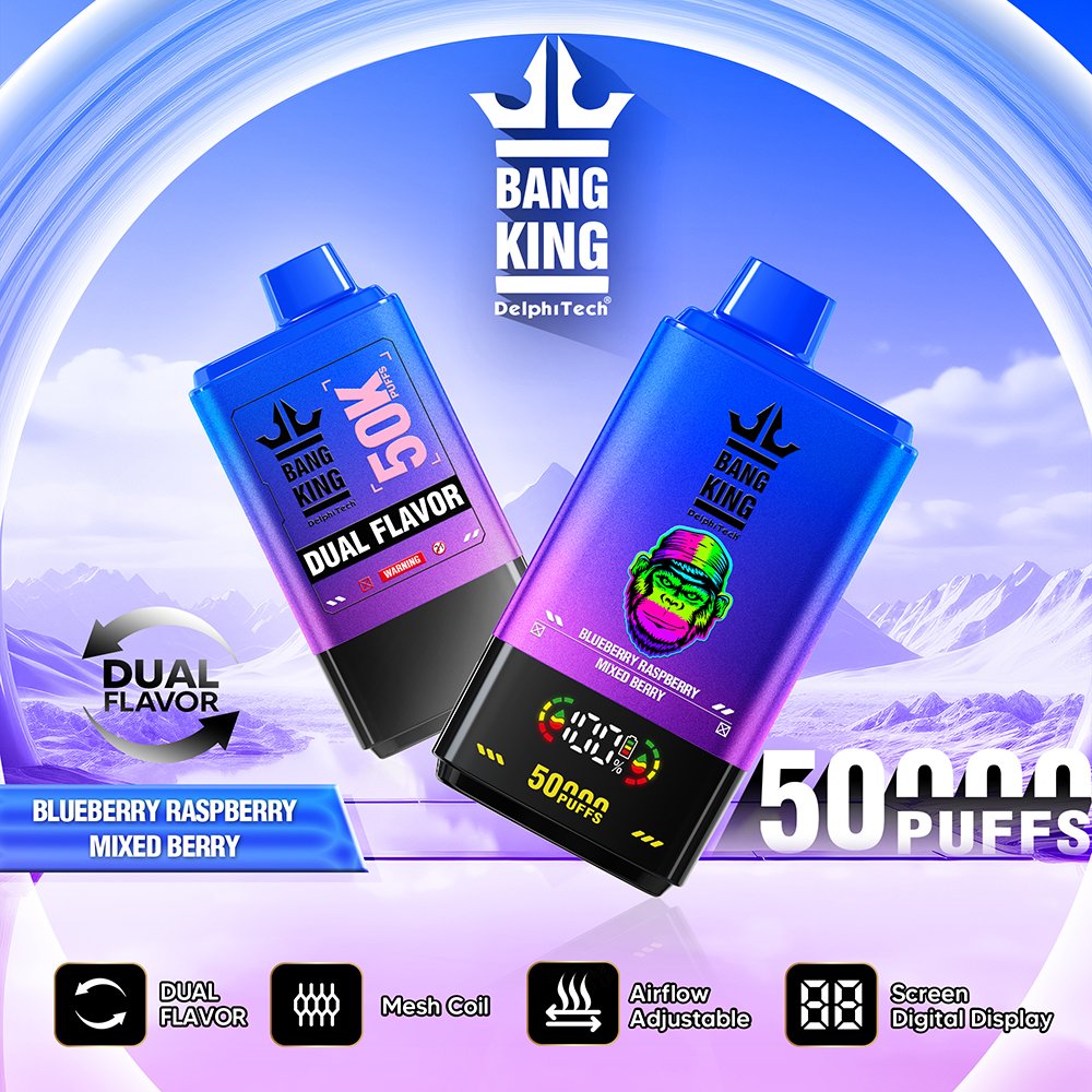 bang-king-50k-50000-bouffées Cigarette électronique jetable 2 en 1 à bouffées