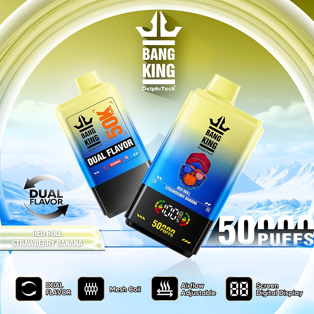 bang-king-50k-50000-bouffées Cigarette électronique jetable 2 en 1 à bouffées
