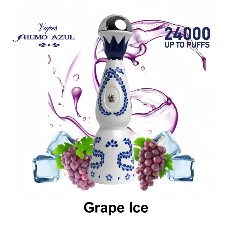 Humo Azul 24000 24k Puffs Einweg Vape Mesh Coil Humo Azul 24k Puff Vape e zigarette grape ice Humo Azul 24000 24k Puffs Einweg Vape Mesh Coil Humo Azul 24k Puff Vape e zigarette