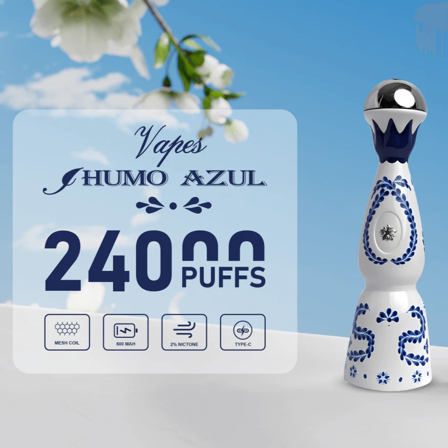 Humo Azul 24000 24k Puffs Einweg Vape Mesh Coil Humo Azul 24k Puff Vape e zigarette