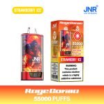 NR Rage Gorilla 55k 55000 Puffs Einweg Vape / e zigarette mit Crystal Shell, Metal Base und Screen Display