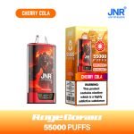 NR Rage Gorilla 55k 55000 Puffs Einweg Vape / e zigarette mit Crystal Shell, Metal Base und Screen Display