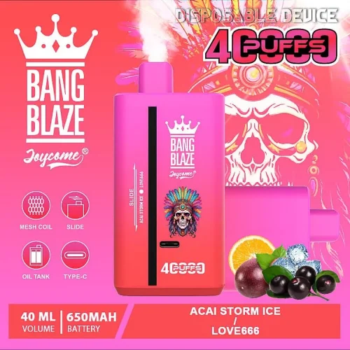 Bang Blaze 40K Puffs 2 in 1 Dual Flavor Disposable Vape