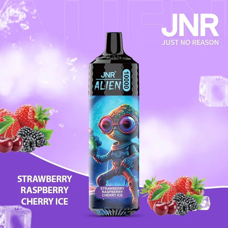JNR Alien 10K 10000 Puffs Einweg Vape RGB Lights Mesh Coil JNR 10000 Puff Vape e zigarette