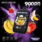 Bang DE 90k 90000 Puffs Einweg Vape LCD Screen Mesh Coil Bang DE 90000 90k Puff Vape e zigarette