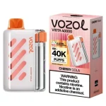 Vozol Vista 40k 40000 Puffs Einweg Vape Wavy Curved Screen Dual Mesh Coil Vozol 40000 4-Level Wattage Puff Vape e zigarette