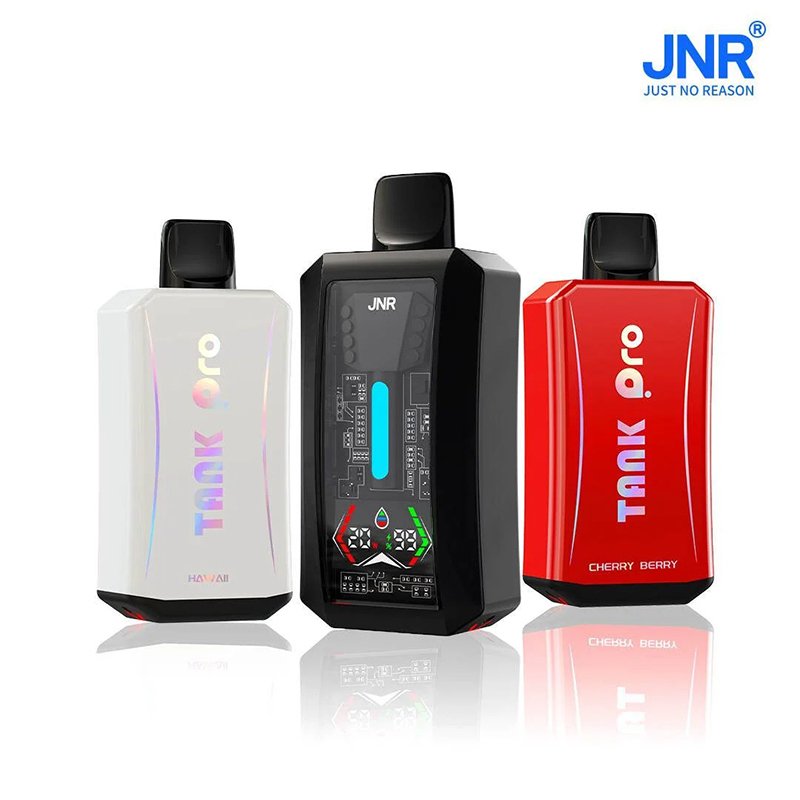 JNR Tank Pro 33k 33000 Puffs Einweg Vape Dual Mesh Coil Screen Display JNR 33000 Puff Vape e zigarette