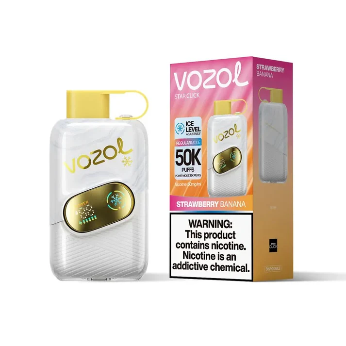 Vozol Star Click 50k 50000 Puff 50k Einweg Vape Screen Display Mesh Coil Vozol 50000 Dual Mode Puffs Vape e zigarette