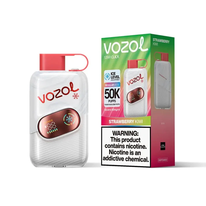 Vozol Star Click 50k 50000 Puff 50k Einweg Vape Screen Display Mesh Coil Vozol 50000 Dual Mode Puffs Vape e zigarette