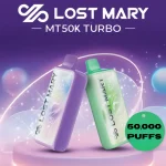 Lost Mary 50K Puff Vape e zigaretten LED Display Batterie und Liquid Anzeige