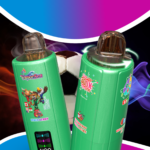 VaporSea 300K 6 in 1 Puff Vape e zigaretten LED Display Batterie und Liquid Anzeige