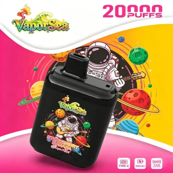 VaporSea 20000 Disposable Vape / e zigarette Type C aufladbar